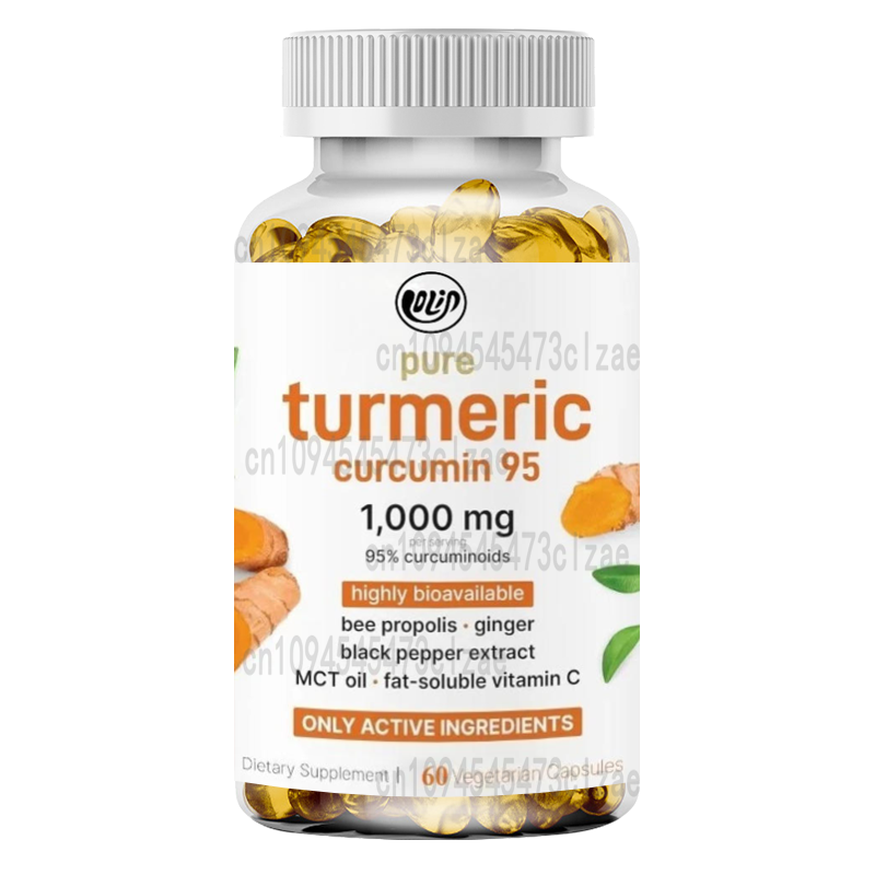 Turmeric Curcumin Capsule - Complément de curcumine au curcuma 1000