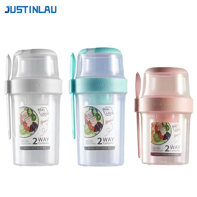 Nutrition And Fitness - JUSTINLAU Boîte à salade portable pour