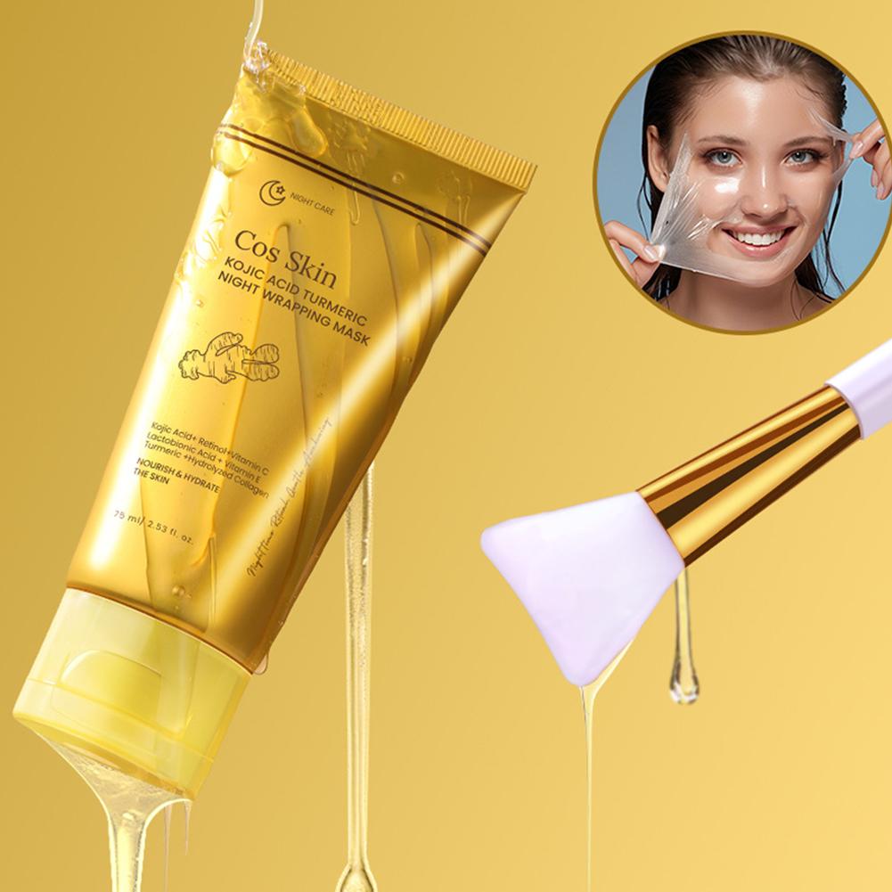 Turmeric Curcumin Capsule - Masque peel-off à l'acide kojique et