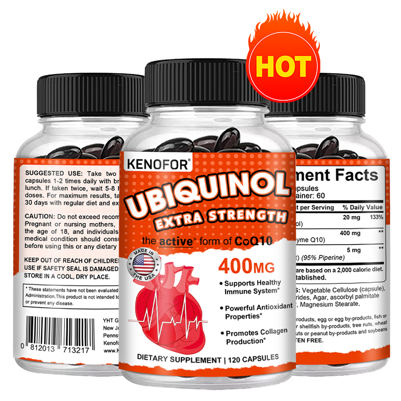 Coq10 Ubiquinol Softgel - Ubiquinol CoQ10 400 mg de gélules,