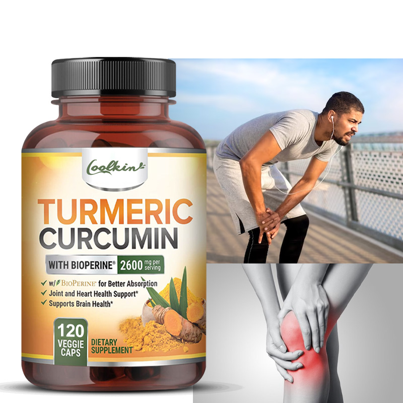 Turmeric Curcumin Capsule - Capsules de curcumine, soutien naturel des