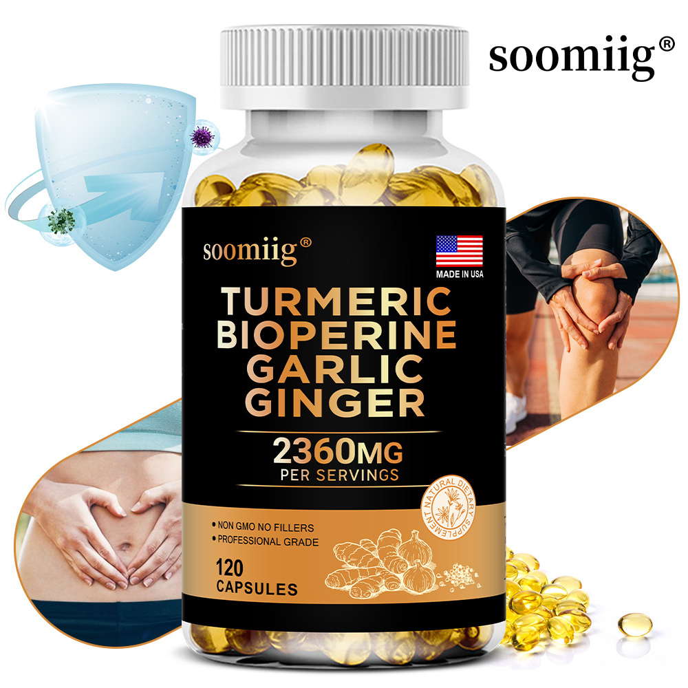 Turmeric Curcumin Capsule - Complément de curcuma et de gingembre