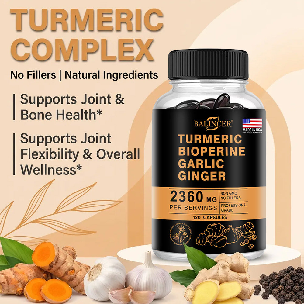 Capsules de Curcuma et Gingemb - Turmeric Curcumin Capsule avis et prix
