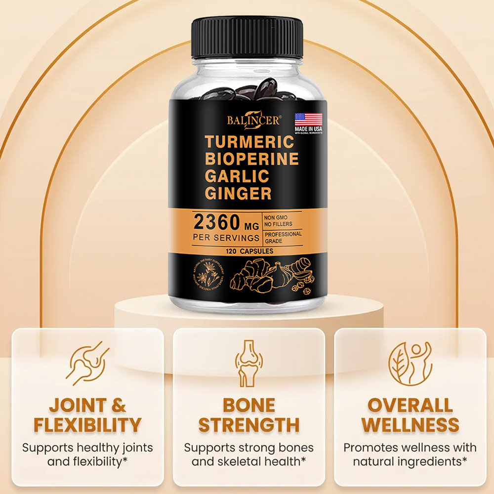 Capsules de Curcuma et Gingemb - Turmeric Curcumin Capsule avis et prix