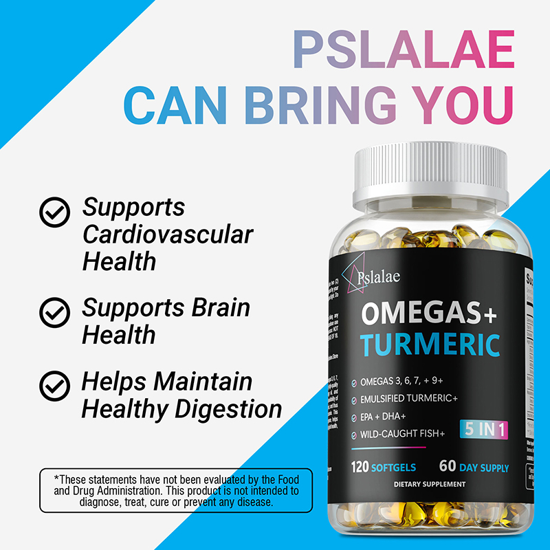 Capsules Omegas+ au curcuma -  - Turmeric Curcumin Capsule avis et prix