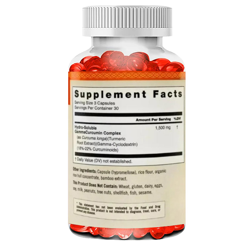 Curcuma et Curcumine 1500mg po - Turmeric Curcumin Capsule avis et prix