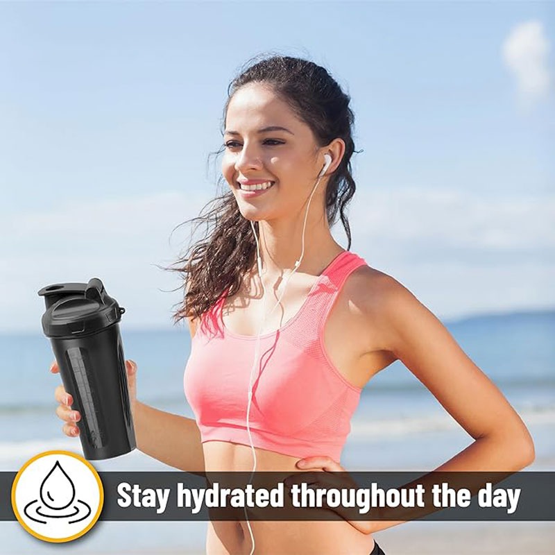 Bouteille shaker de 600 ml, bo - Nutrition And Fitness avis et prix