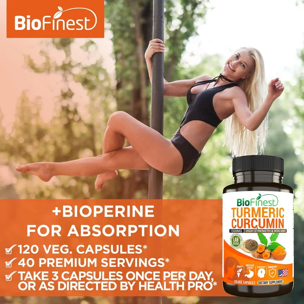 Biofinest-Curcumine à absorpti - Turmeric Curcumin Capsule avis et prix