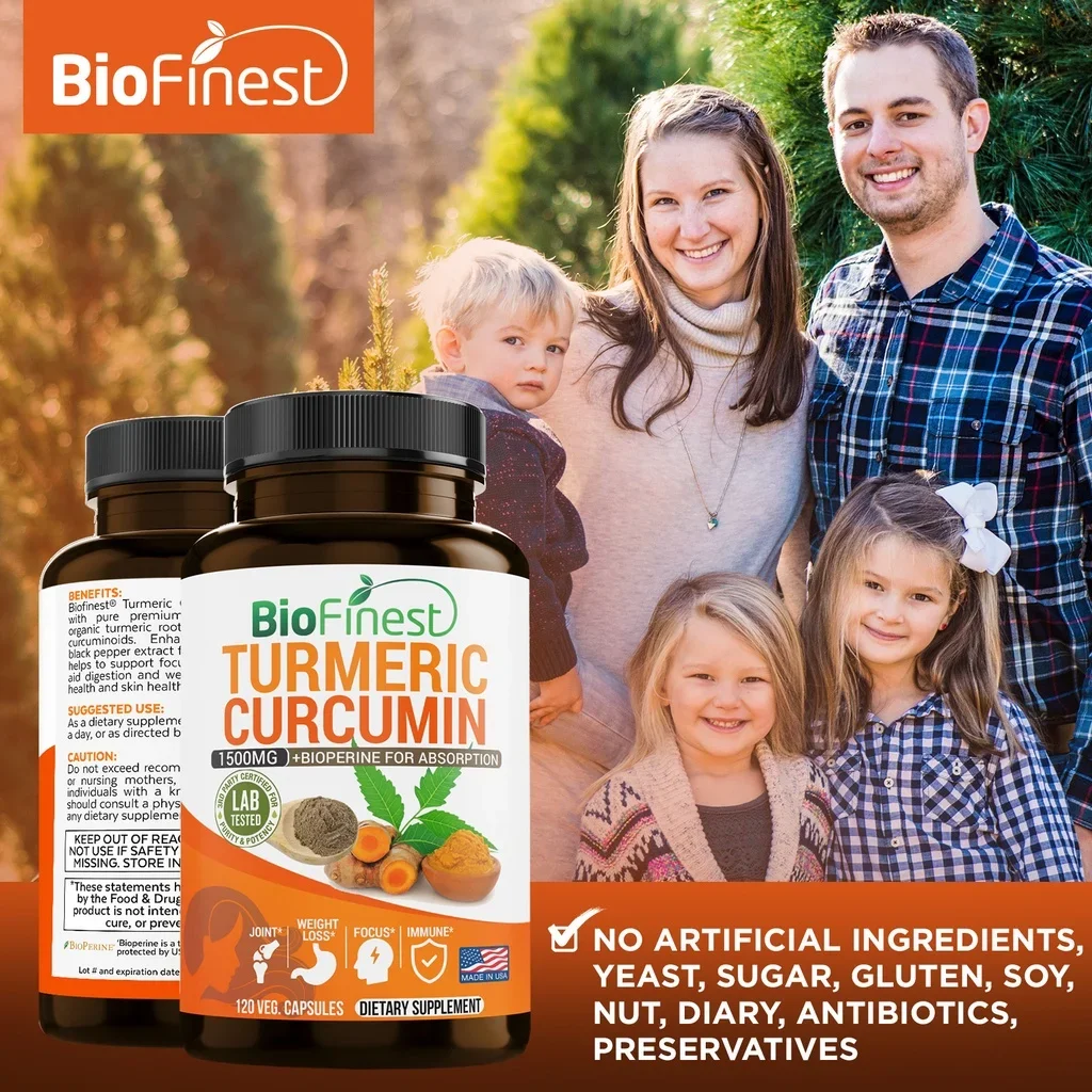 Biofinest-Curcumine à absorpti - Turmeric Curcumin Capsule avis et prix