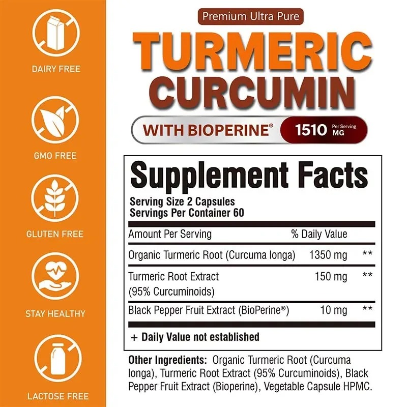 Capsules de curcuma - Favorise - Turmeric Curcumin Capsule avis et prix