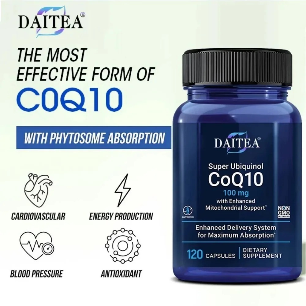 Ubiquinol 100mg CoQ10, Santé c - Coq10 Ubiquinol Softgel avis et prix