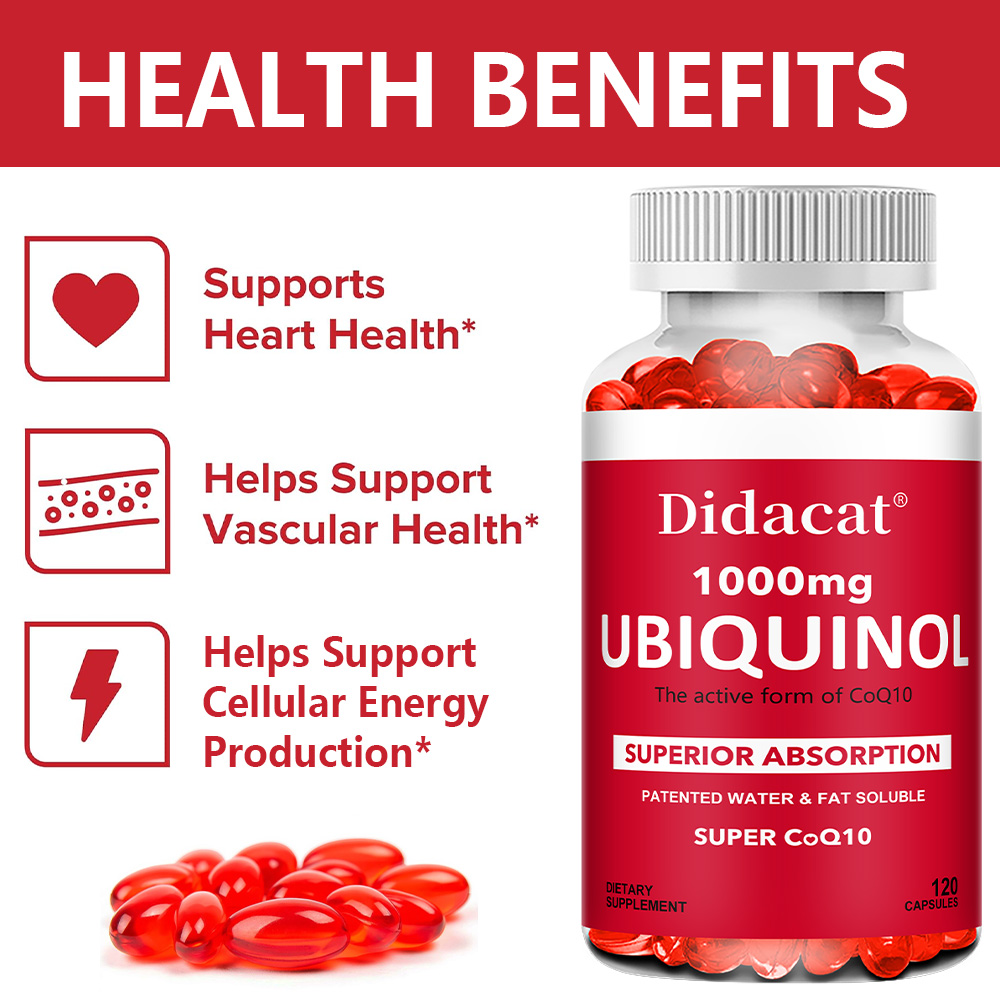 Ubiquinol CoQ10 Gélules végéta - Coq10 Ubiquinol Softgel avis et prix