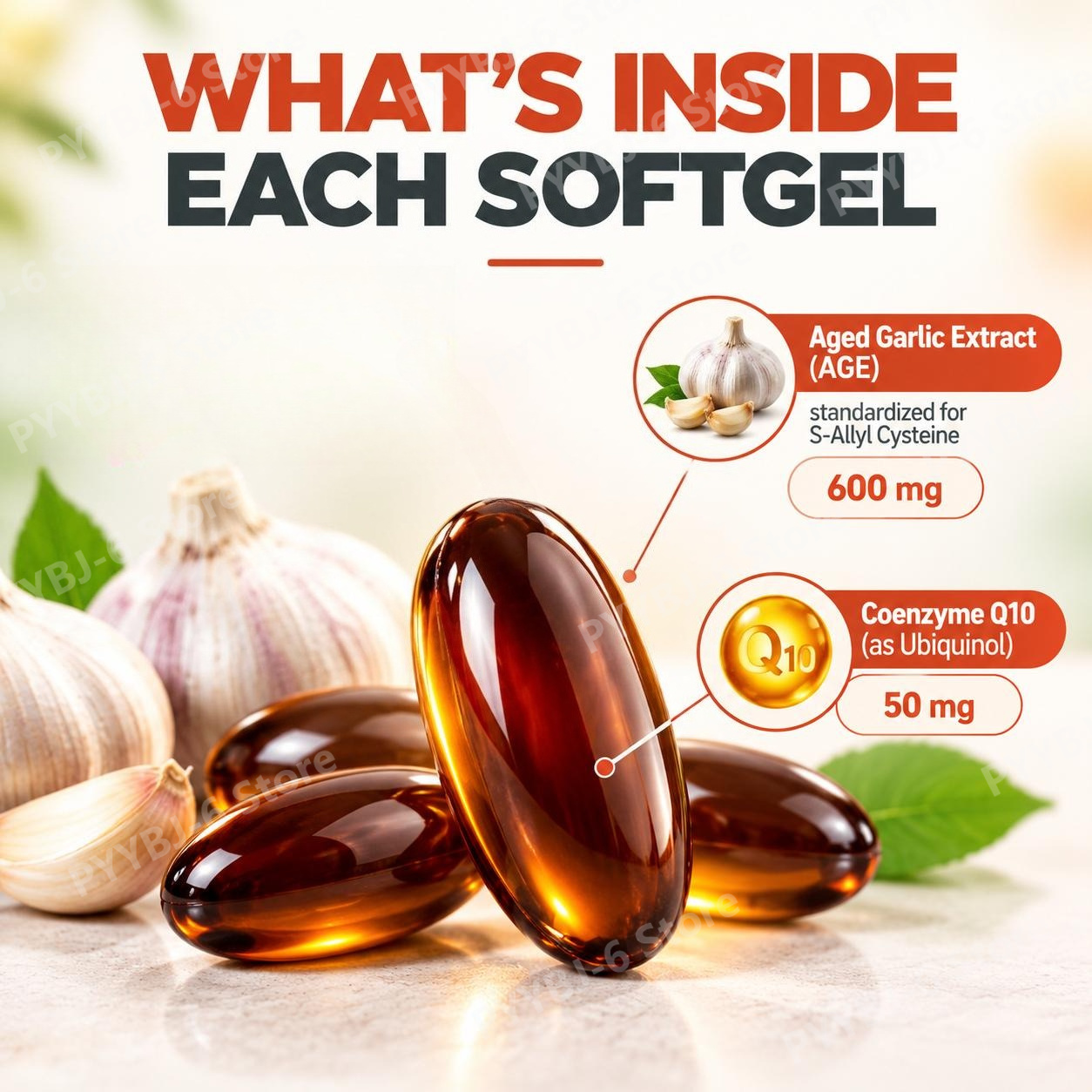 Gélules molles d'ail sans odeu - Coq10 Ubiquinol Softgel avis et prix