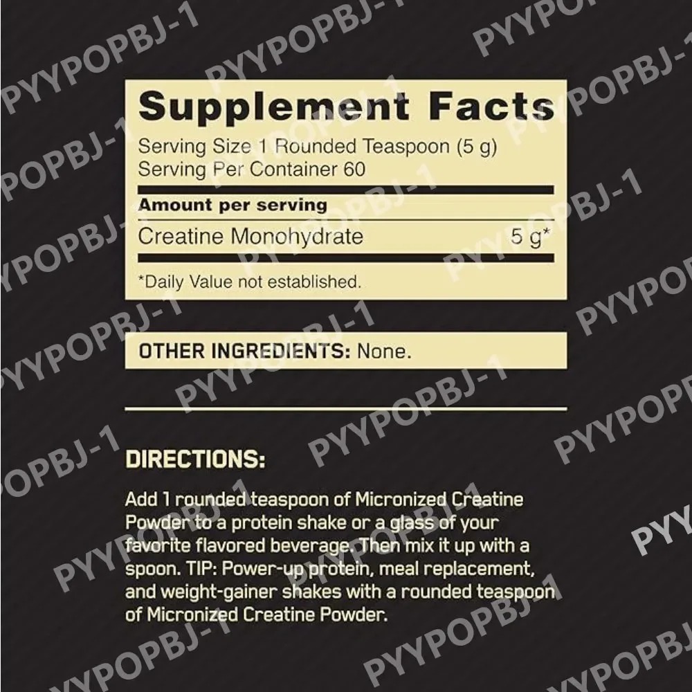 Créatine Monohydrate en Poudre - Nutrition And Fitness avis et prix
