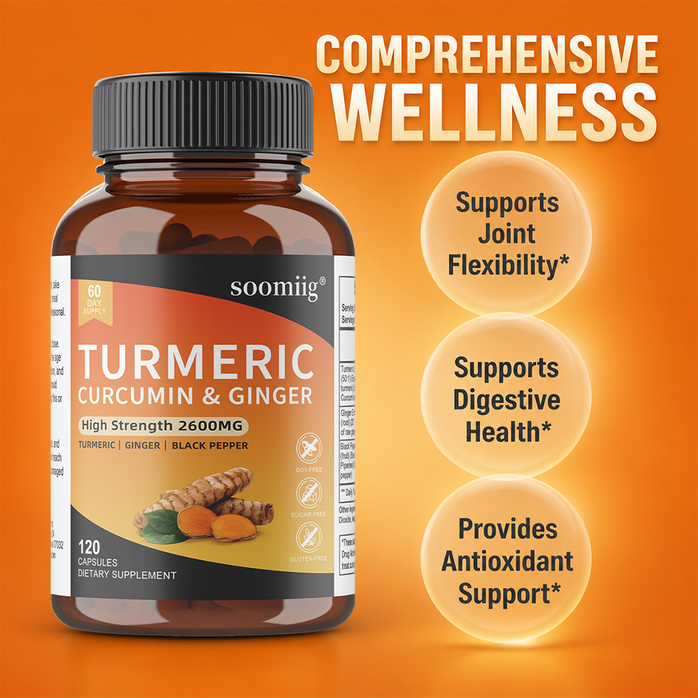 Capsules de Curcuma, Gingembre - Turmeric Curcumin Capsule avis et prix