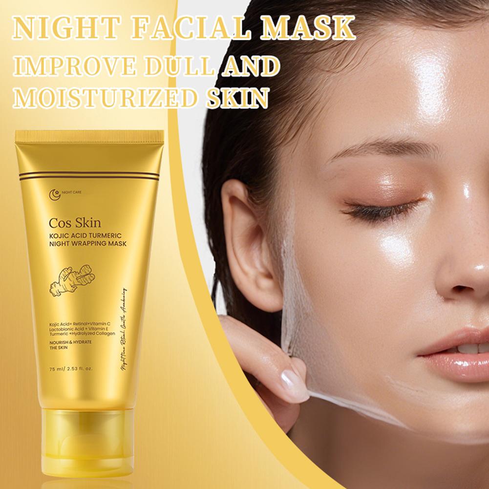 Masque peel-off à l'acide koji - Turmeric Curcumin Capsule avis et prix