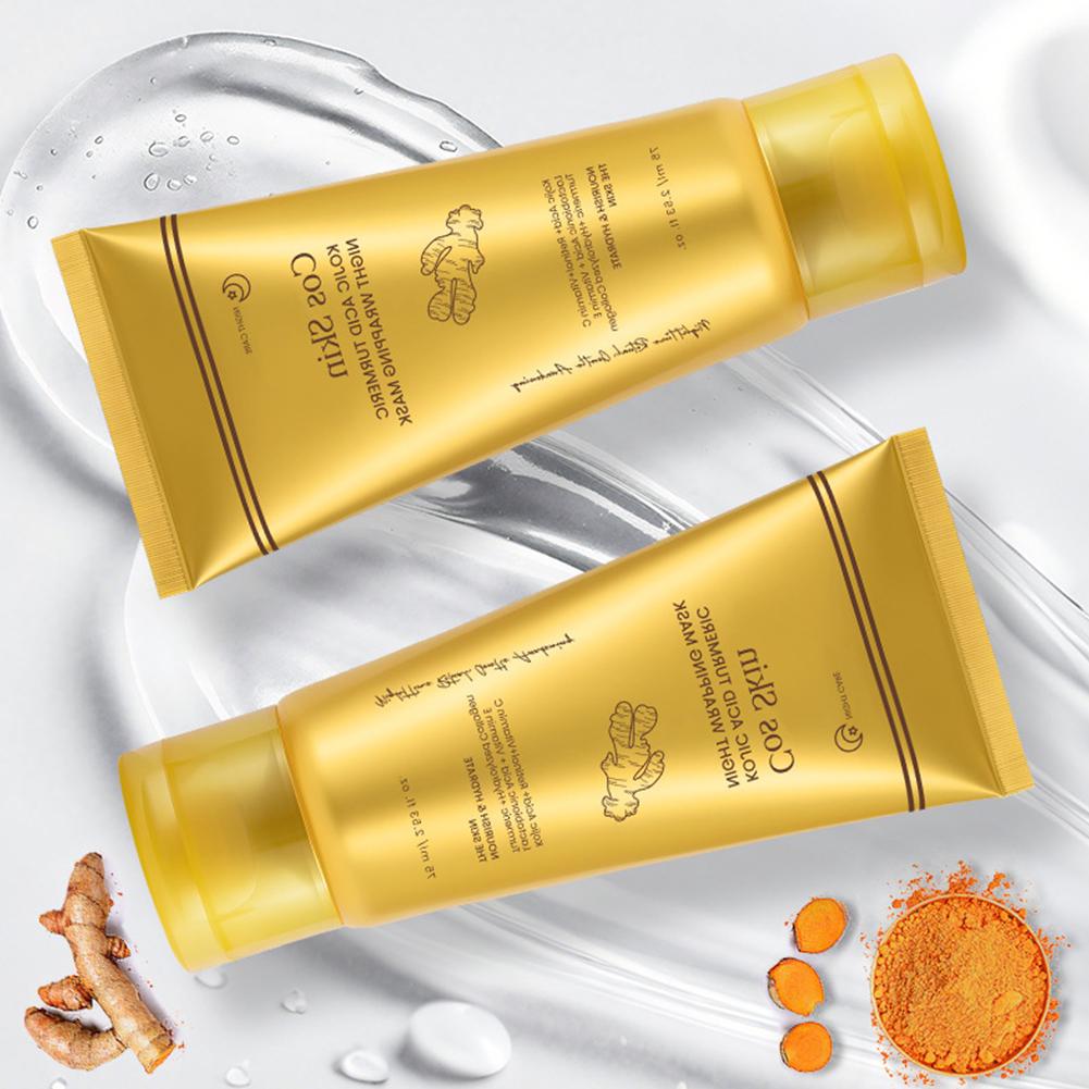 Masque peel-off à l'acide koji - Turmeric Curcumin Capsule avis et prix