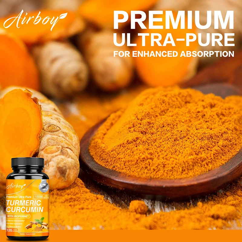 Capsules de curcumine au curcu - Turmeric Curcumin Capsule avis et prix