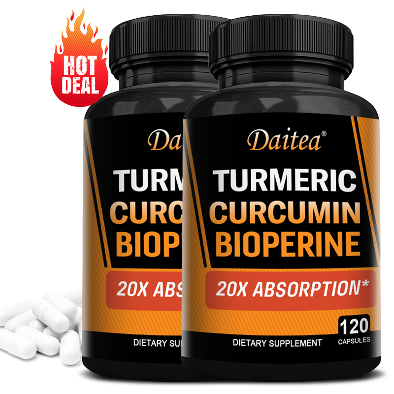 Capsules de Curcuma Curcumine  - Turmeric Curcumin Capsule avis et prix