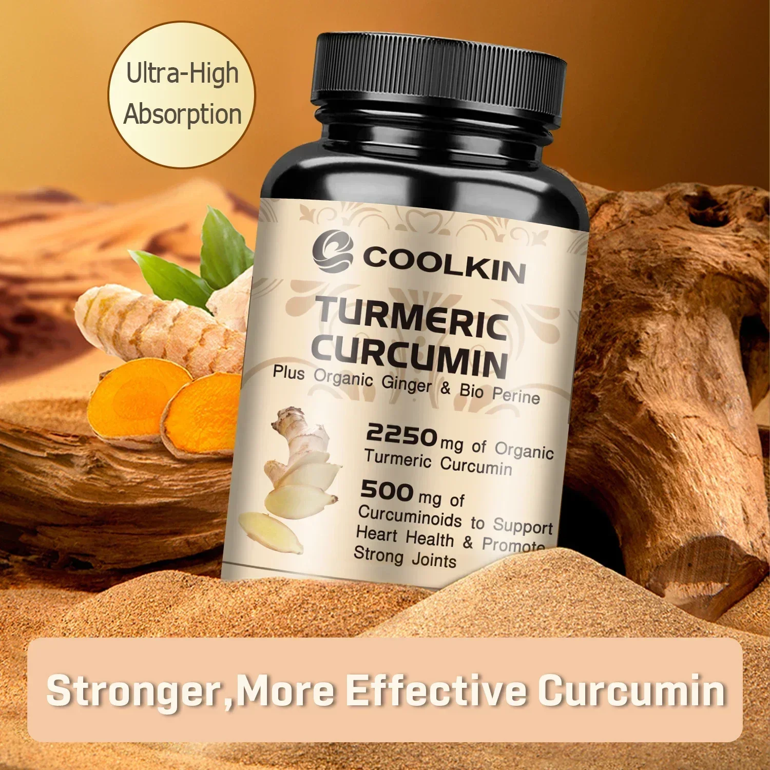 Curcumine au curcuma - avec 95 - Turmeric Curcumin Capsule avis et prix