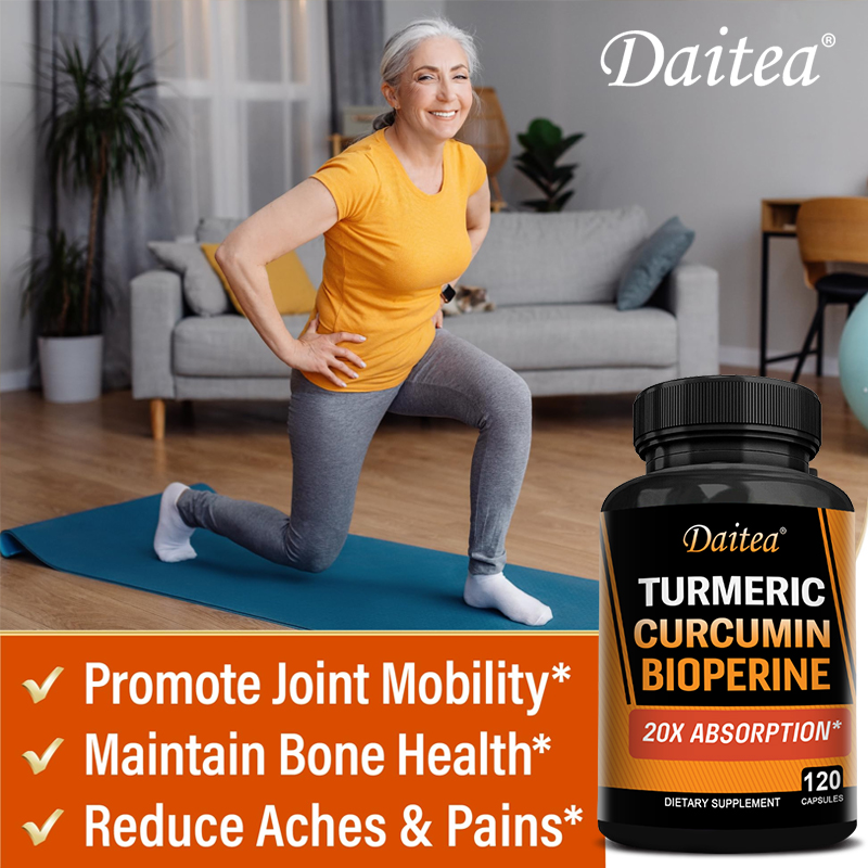 Curcumine au curcuma au gingem - Turmeric Curcumin Capsule avis et prix