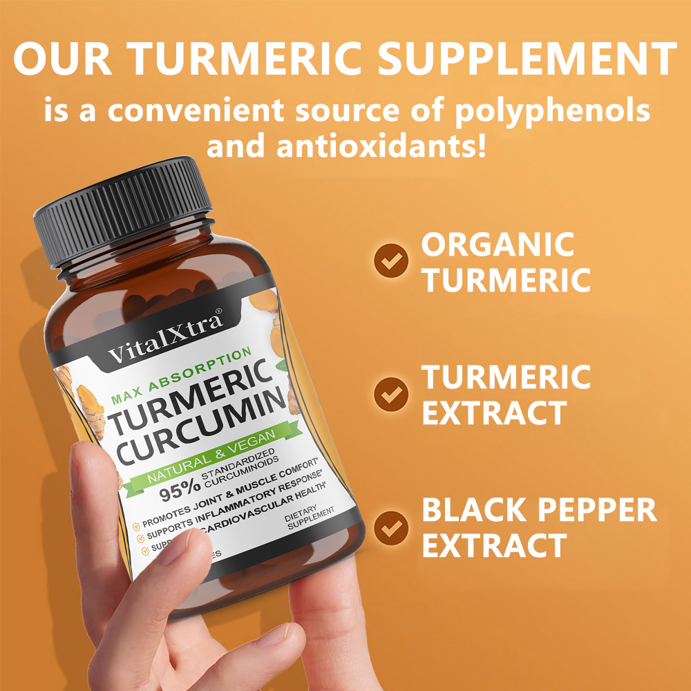 Curcuma Curcumine avec Capsule - Turmeric Curcumin Capsule avis et prix