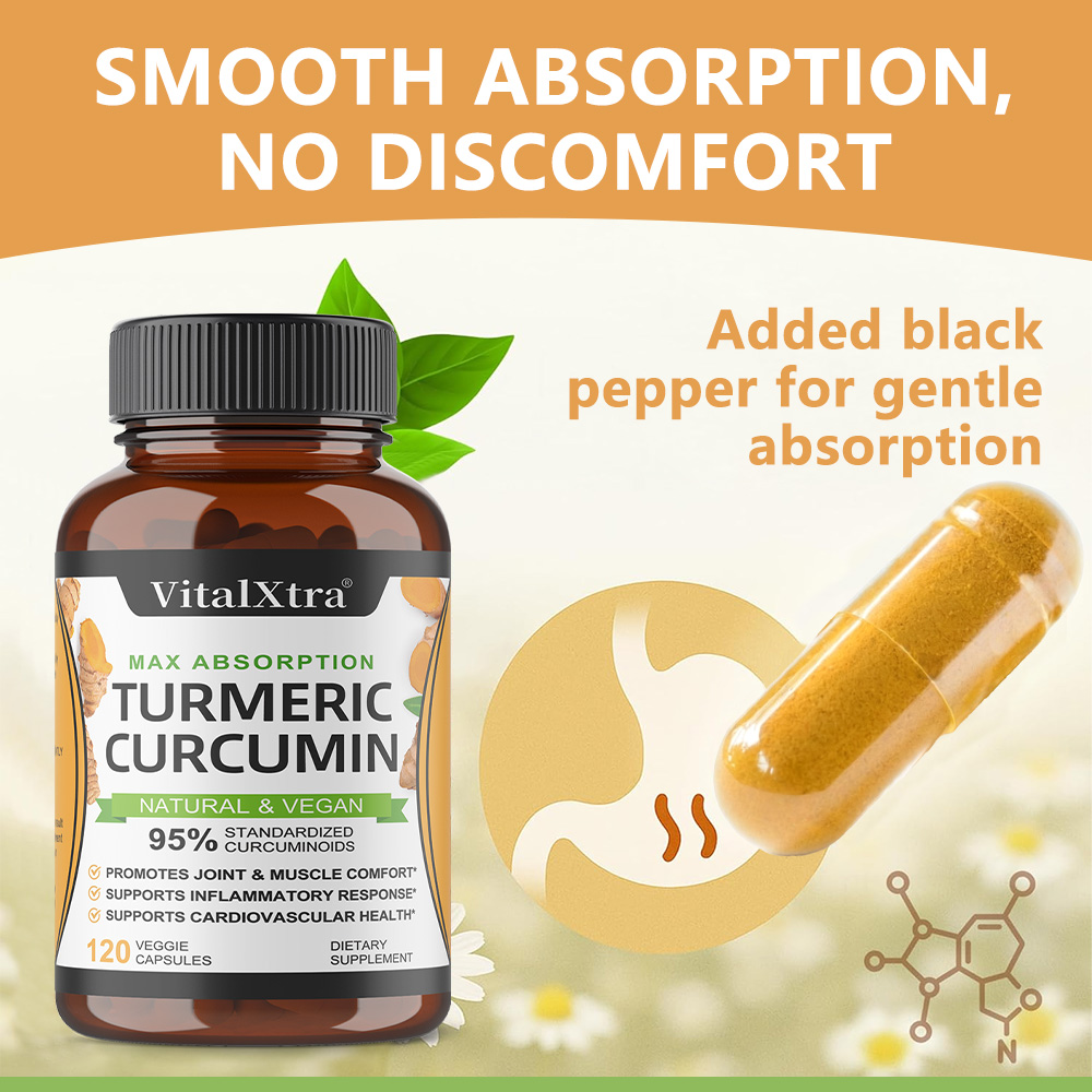 Curcuma Curcumine avec Capsule - Turmeric Curcumin Capsule avis et prix