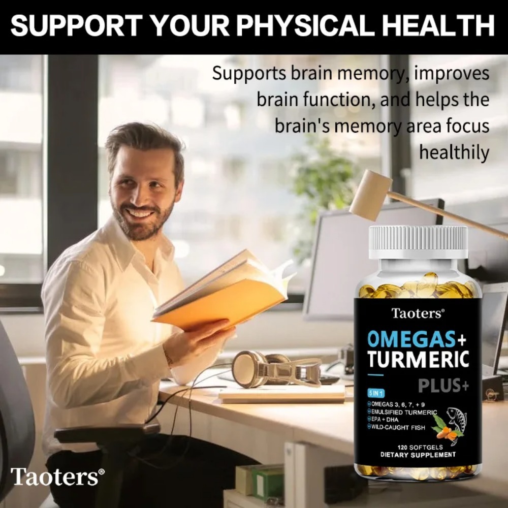 Complément Omega 3 6 9 Plus -  - Turmeric Curcumin Capsule avis et prix